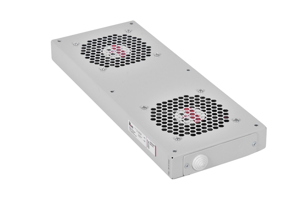 ЦМО R-FAN-2TJ-36V-48V Модуль вентиляторный, 36-48 DC, 2 вентилятора с терморегулятором, колодка