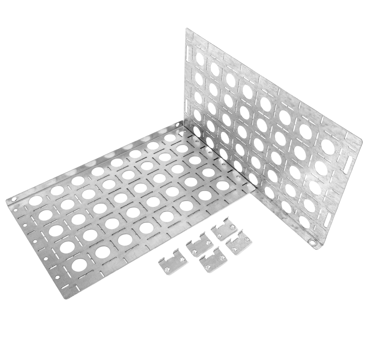 ЦМО EU-400.210 Комплект боковых монтажных панелей 19" (В400*Г210) с уголками для крепления оборудования, EU-400.210