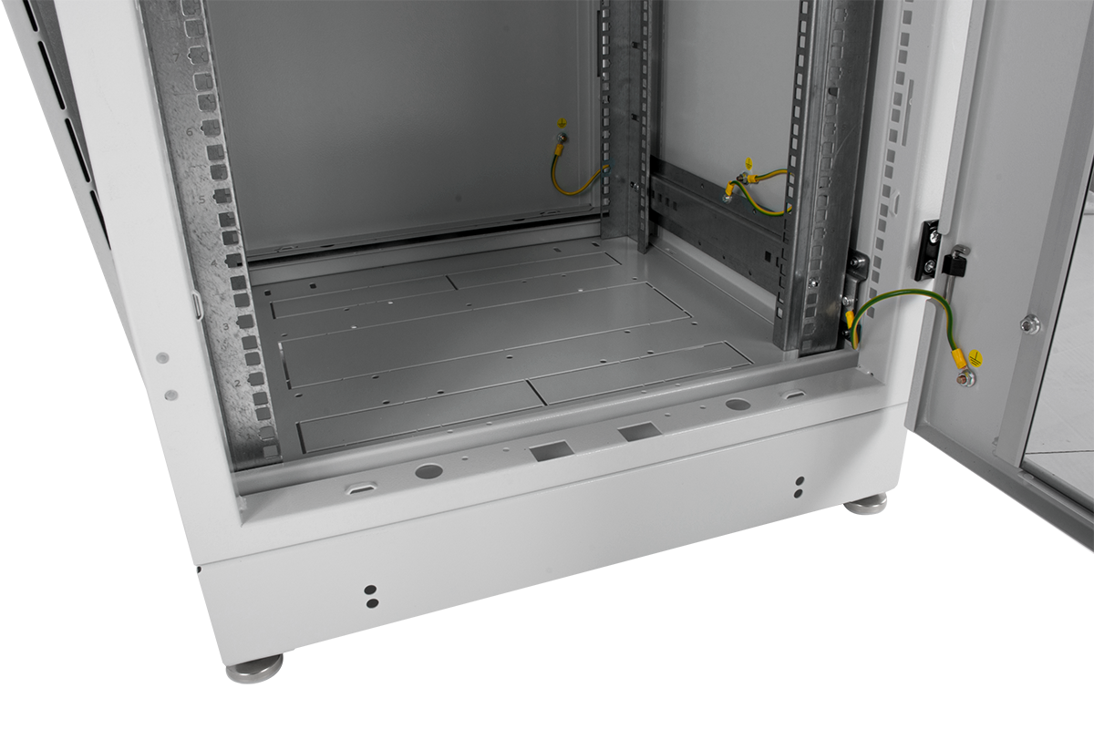 ЦМО ШТК-М-18.6.8-4ААА Шкаф телекоммуникационный напольный 18U (600x800) дверь перфорированная, ШТК-М-18.6.8-4ААА