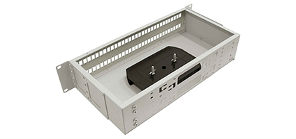 Cabeus FO-19-64SC-T Кросс оптический стоечный, 19, до 64 портов SC(DLC), сплошная панель, серый