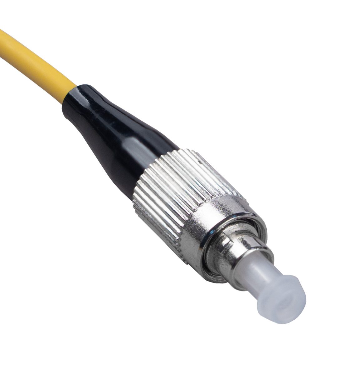 Cabeus FOP(s)-9-LC-FC-2m-BK Шнур оптический simplex LC-FC 9/125 sm 2м LSZH черный