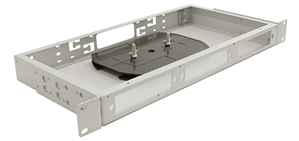 Cabeus FO-19-3FP-24FC/ST/SC-GY-T Кросс оптический стоечный, 19, до 24 портов, серый
