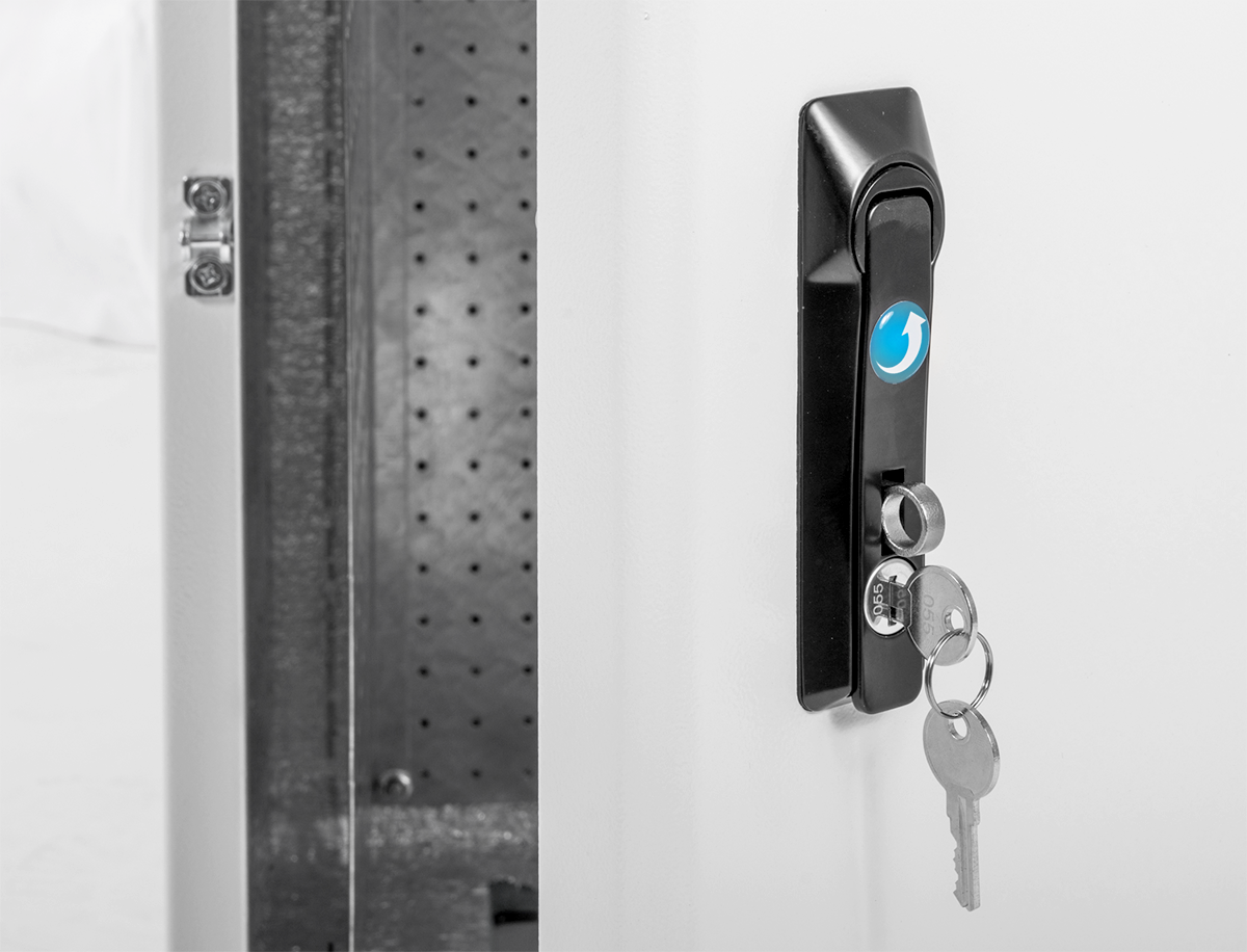 ЦМО ШТВ-Н-15.6.3-4ААА Шкаф уличный всепогодный настенный 15U (600х300), передняя дверь вентилируемая, ШТВ-Н-15.6.3-4ААА