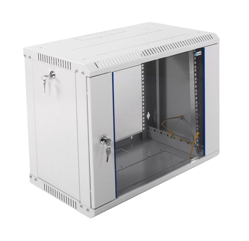 ЦМО ШРН-Э-9.350 Шкаф телекоммуникационный настенный разборный 9U (600х350) дверь стекло, ШРН-Э-9.350