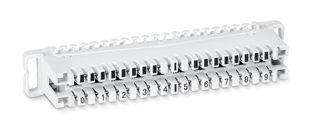 Cabeus CM-10P Плинт соединительный на 10 пар, маркировка 0-9, (Krone)