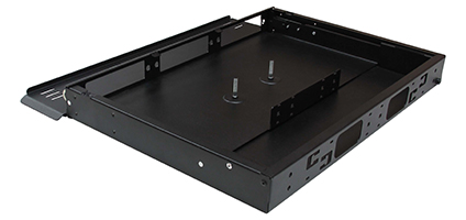 Cabeus ODF-19-3FP-24FC/ST/SC-S-BK-T Кросс оптический стоечный выдвижной, 19, до 24 портов, черный