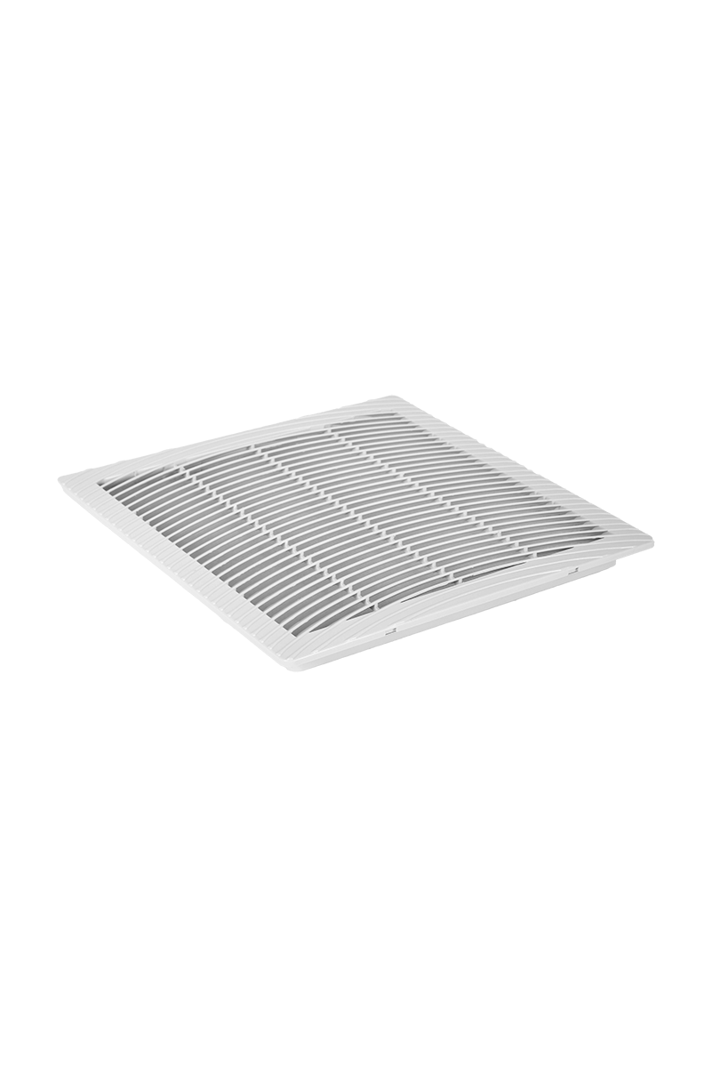 Выпускной фильтр для шкафов Elbox серии EMS, IP 54, 320 × 320 × 46,  цвет серый, R-FAN-F-5526-IP54