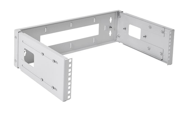 ЦМО КНО-М-3U Кронштейн телекоммуникационный настенный 3U, регулируемая глубина 300-450 мм, КНО-М-3U