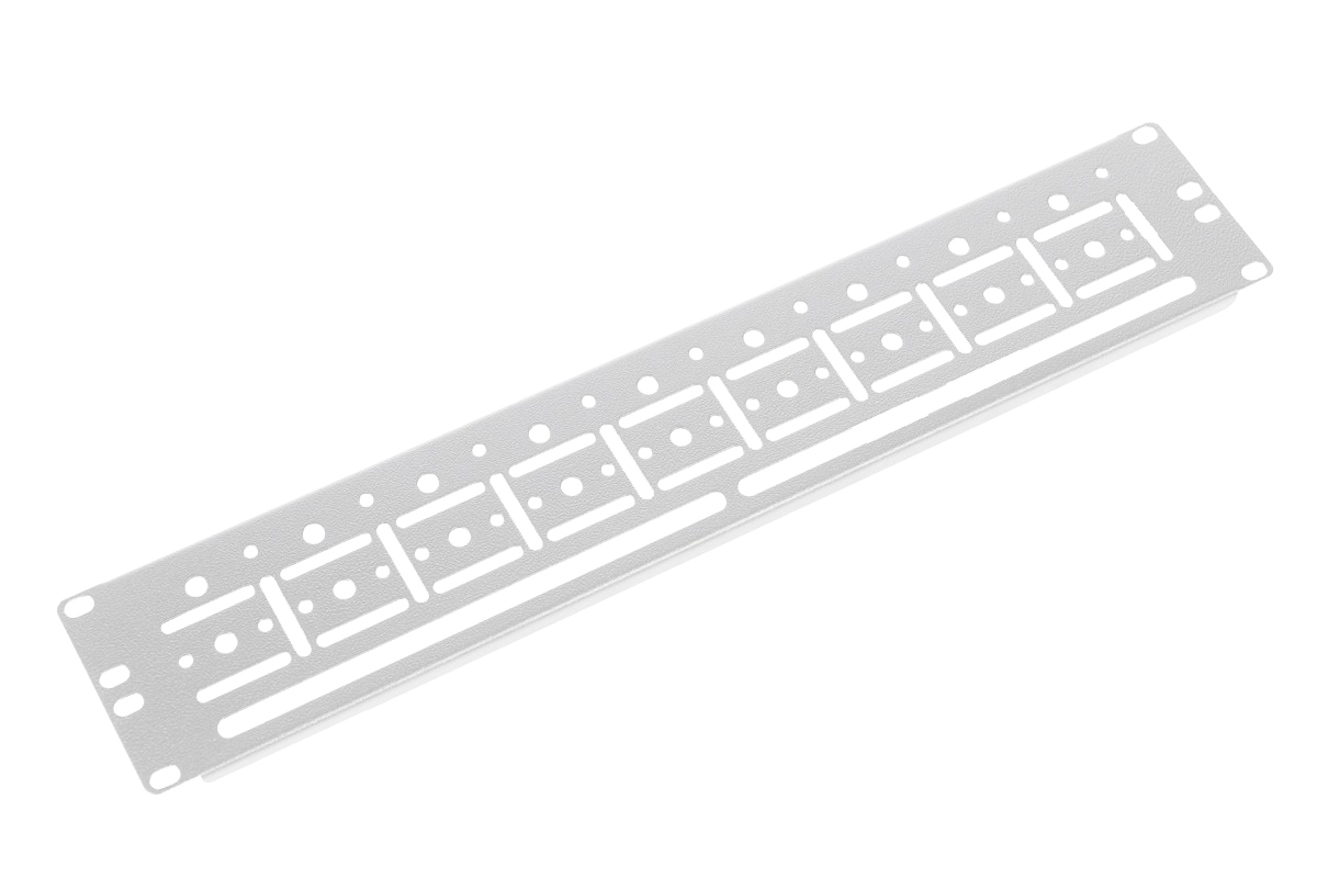 ЦМО ГКО-У-2 Органайзер кабельный горизонтальный 19" для крепления стяжек 2U ГКО-У-2