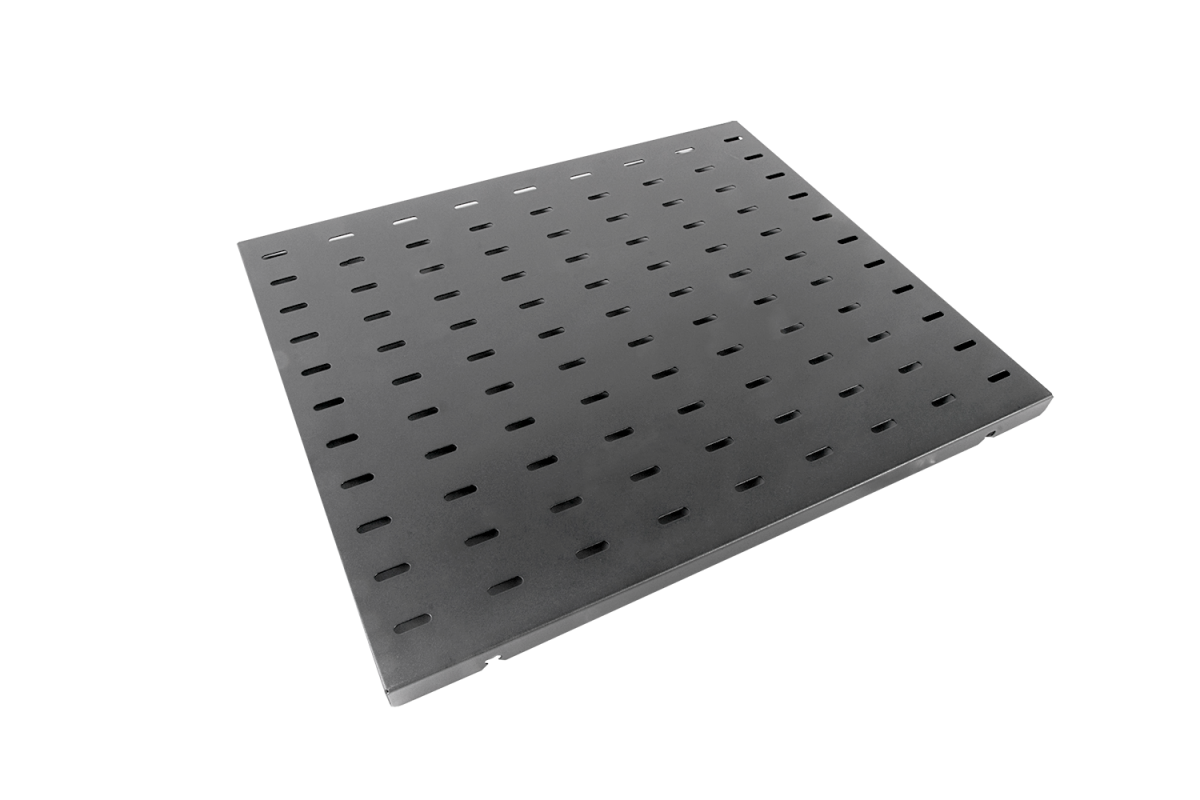 ЦМО СВ-58-9005 Полка перфорированная, глубина 580 мм, цвет черный, СВ-58-9005