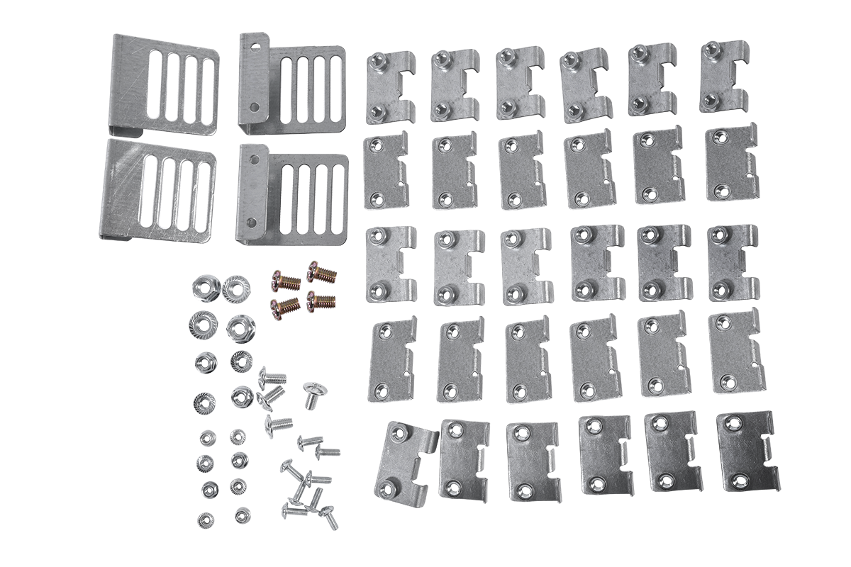 ЦМО EU-800.300 Комплект боковых монтажных панелей 19" (В800*Г300) с уголками для крепления оборудования, EU-800.300
