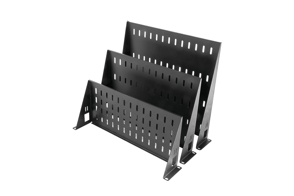 ЦМО МС-30-9005 Полка перфорированная консольная 2U, глубина 300 мм, цвет черный, МС-30-9005                           &n