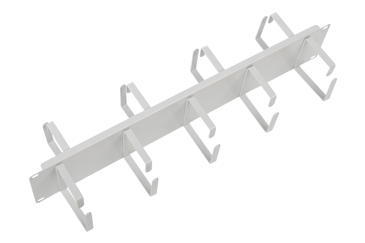 ЦМО ГКО-2-9 Органайзер кабельный горизонтальный двусторонний 19" 2U, 9 колец ГКО-2-9