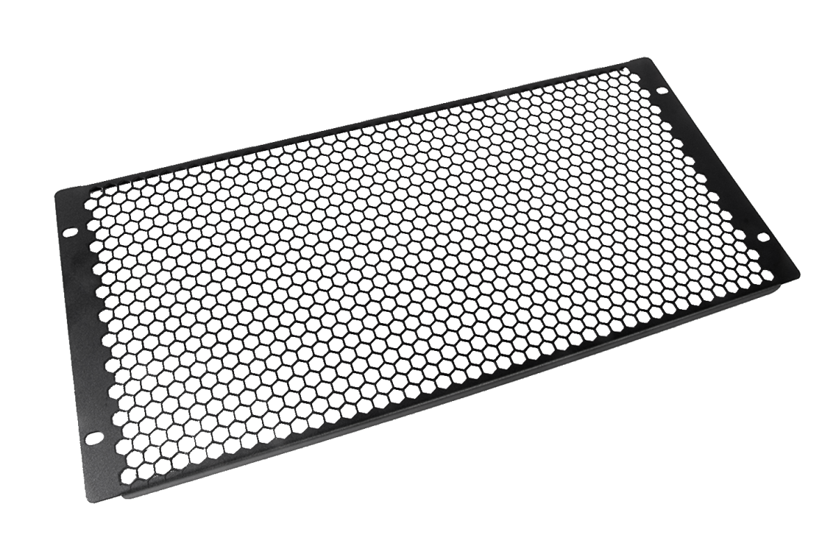 ЦМО ФП-5.4-9005 Фальшпанель в шкаф 19" 5U перфорированная, цвет черный,ФП-5.4-9005