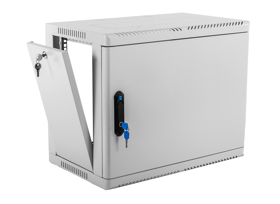 ЦМО ШРН-9.650.1 Шкаф телекоммуникационный настенный 9U (600х650) дверь металл, ШРН-9.650.1