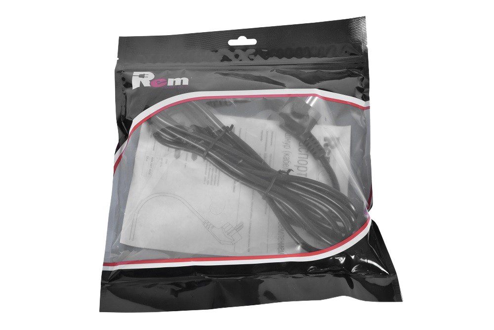 ЦМО R-16-Cord-C19-C20-1.8 Шнур питания с заземлением IEC 60320 C19/IEC 60320 C20, 16А/250В (3x1,5), длина 1,8 м. R-16-Cord-C19-C20-1.8