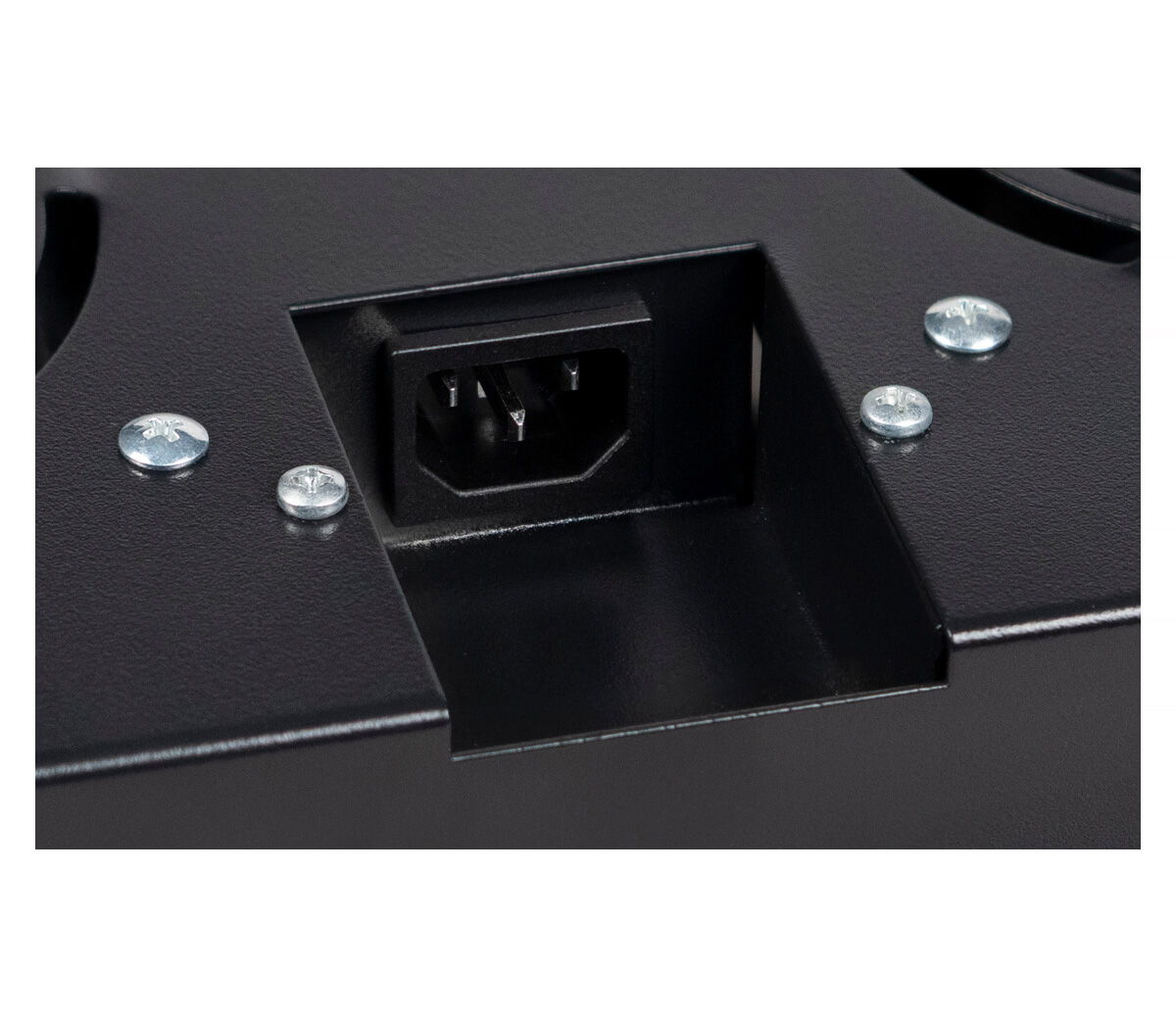 Cabeus TRAY-SC-120-BK Модуль вентиляторный с 4-я вентиляторами для установки в серверные шкафы серии ND-SC, цвет черный (RAL 9004)