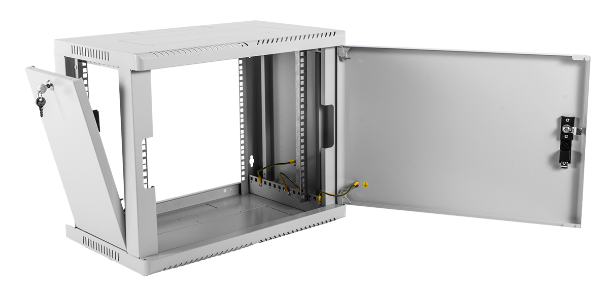 ЦМО ШРН-9.650.1 Шкаф телекоммуникационный настенный 9U (600х650) дверь металл, ШРН-9.650.1