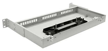 Cabeus FO-19-3FP-24FC/ST/SC-S-T Кросс оптический стоечный, 19, до 24 портов, серый