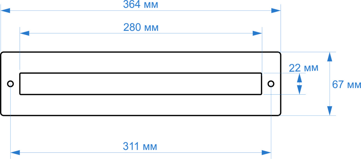 Cabeus JD04B Щеточный кабельный ввод для настенных шкафов SH-05F
