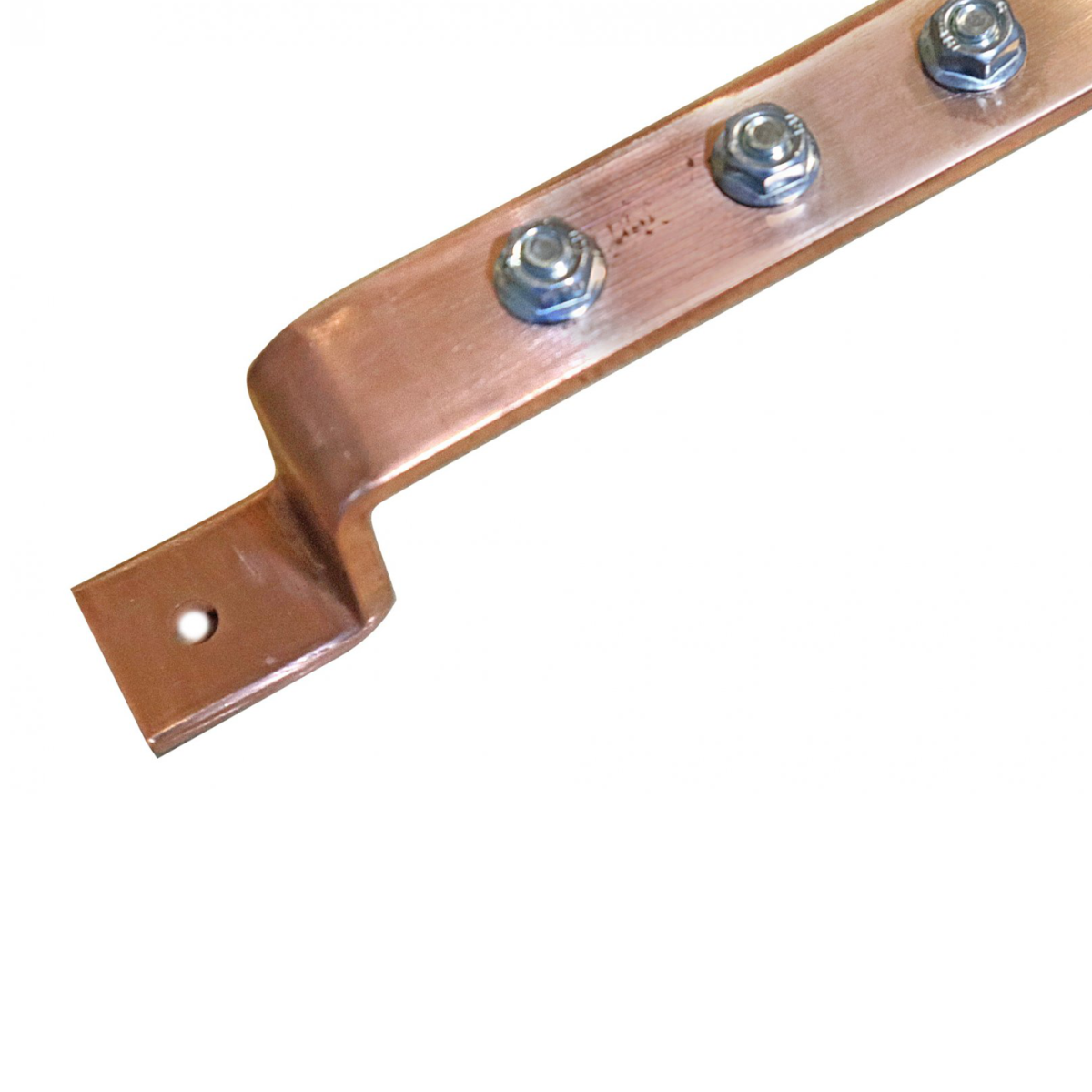 Cabeus CGB-PE-5.25-15 Шина PE медная 5х25 мм на 15 присоединений на монтажную плату от 600 мм, 480А