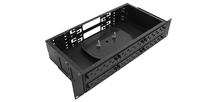 Cabeus FO-19-6FP-48FC/ST/SC-BK-T Кросс оптический стоечный, 19, до 48 портов, черный