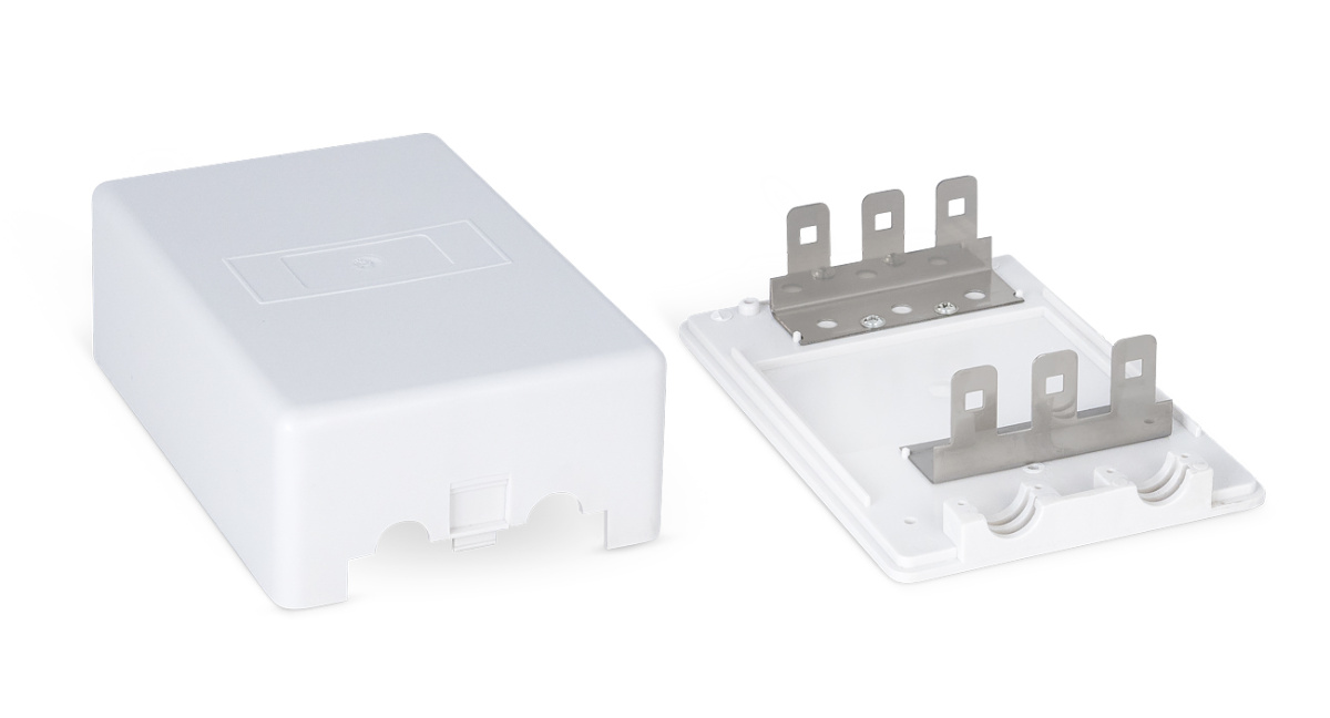 Cabeus DB-30P Коробка распределительная на 30 пар, 150x105x55 мм