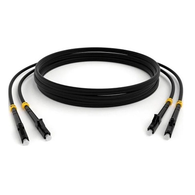Cabeus FOP-50-OM4-SC-SC-15m-BK Шнур оптический duplex SC-SC 50/125 mm OM4 15м LSZH, черный