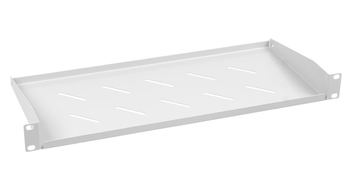 Полка перфорированная консольная SH-J017-1U-200 Полка 19" перфорированная консольная 2U глубина 200мм