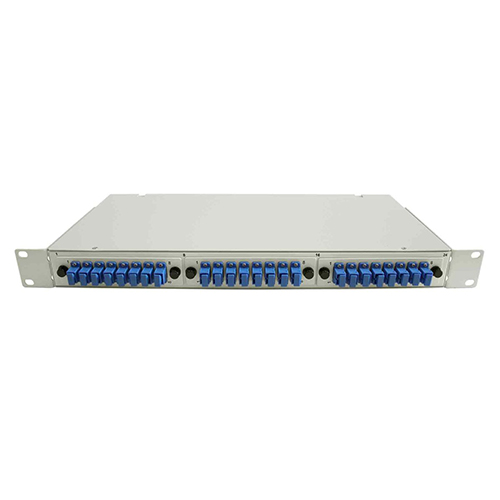 Cabeus FO-19-3FP-24FC/ST/SC-GY-T Кросс оптический стоечный, 19, до 24 портов, серый