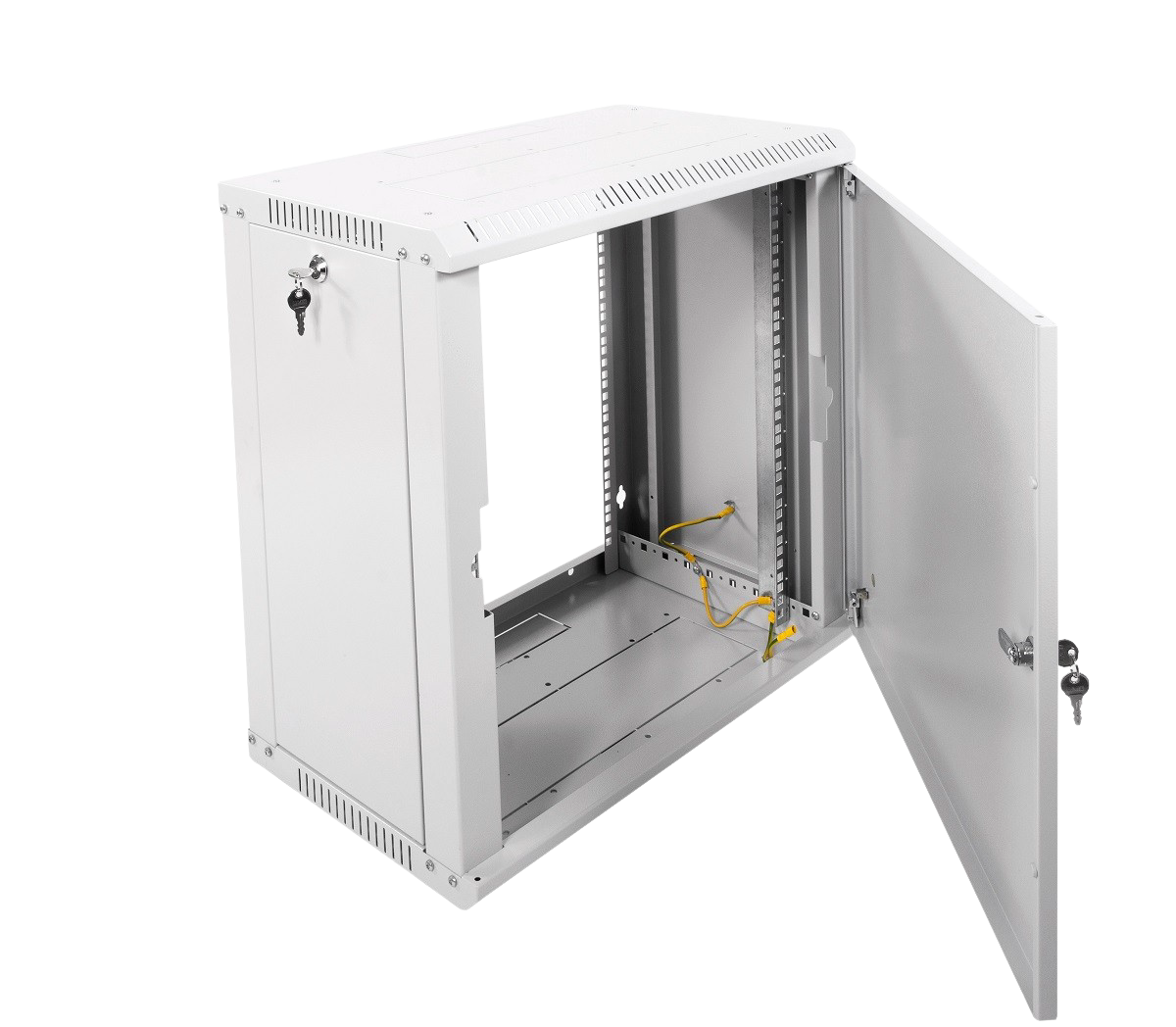 ЦМО ШРН-Э-12.350.1 Шкаф телекоммуникационный настенный разборный 12U (600х350) дверь металл, ШРН-Э-12.350.1