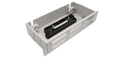 Cabeus FO-19-6FP-48FC/ST/SC-S-T Кросс оптический стоечный, 19, до 48 портов, серый