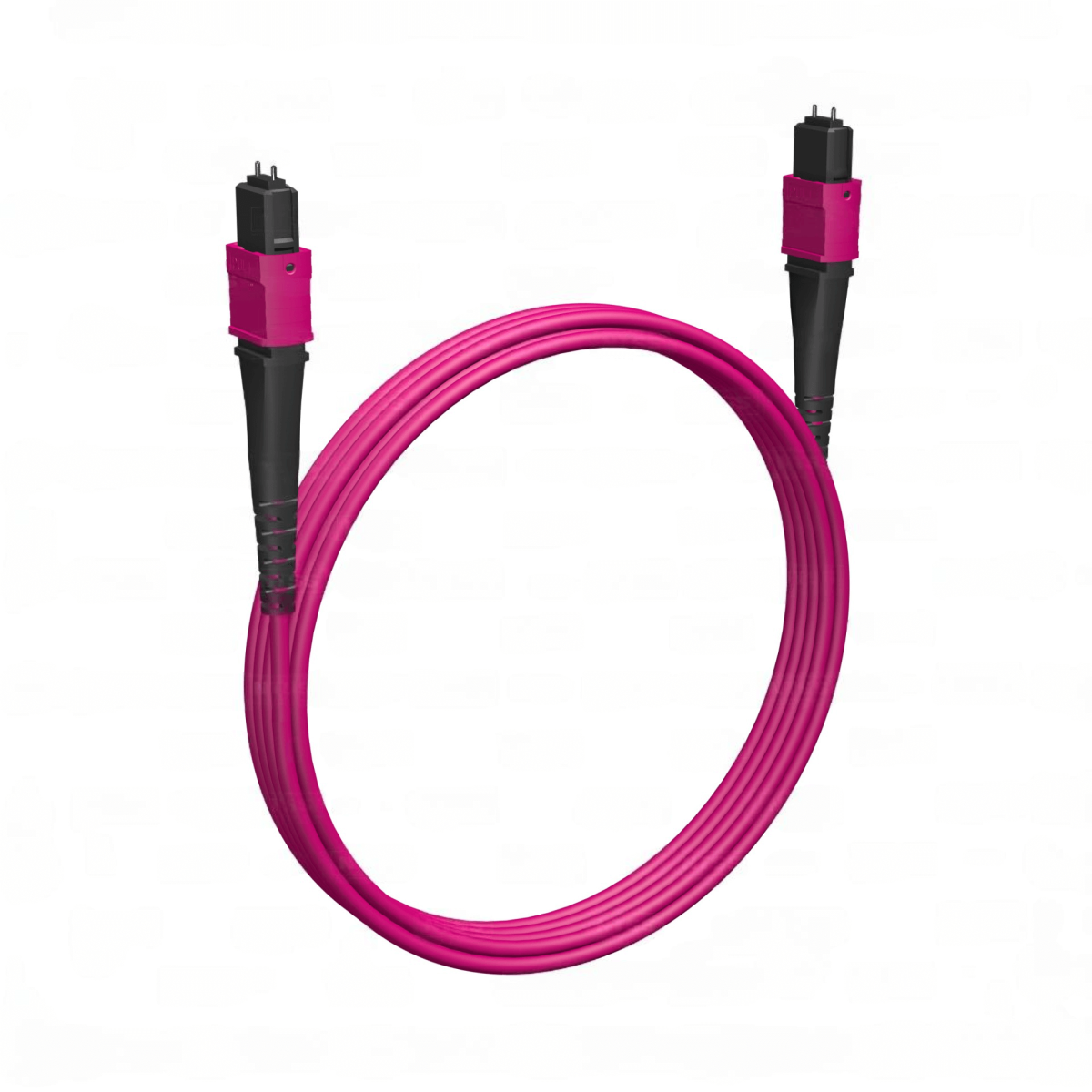 Cabeus FOP-50-OM4-8-MPO(M)-8-MPO(M)-B-2m Кабельная сборка MPO(M) -MPO(M)-8 волокон 50/125 OM4, 2 m, полярность В