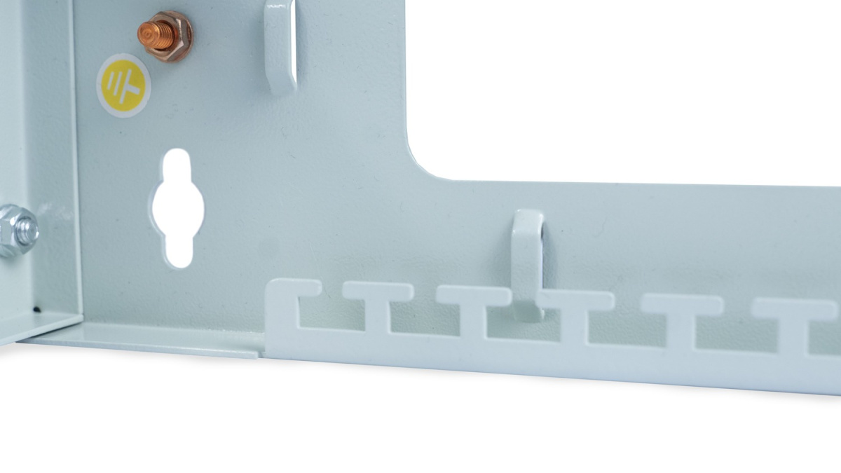 Cabeus NC-9U Кронштейн настенный 19" 9U, цвет серый