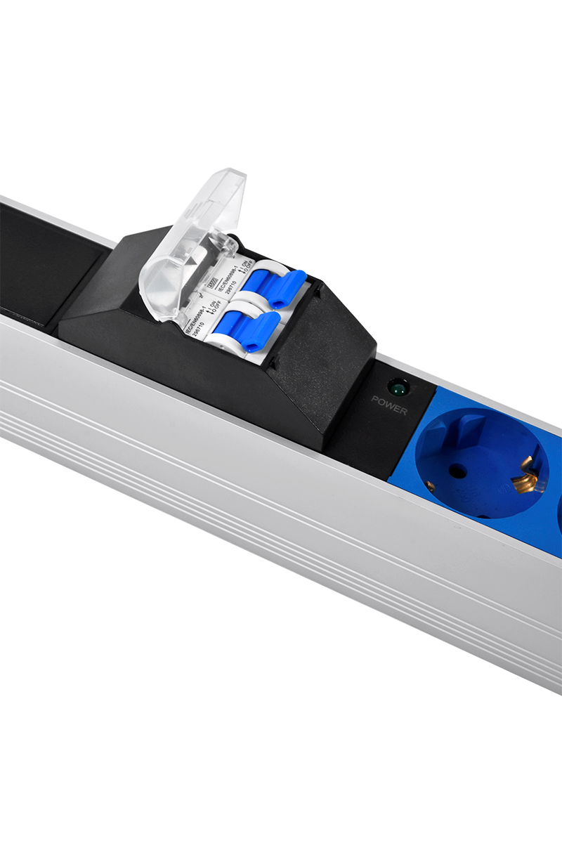 Верт блок розеток Rem-32, 1×32A, 2 авт, инд, 10S, 24C13, 4C19, 1820мм, шнур 3м IEC309, R-32-10S-24C13-4C19-A-I-1820-3-2P