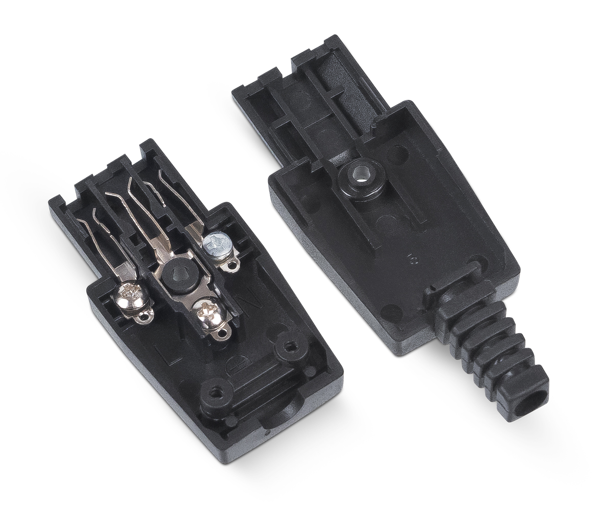 Cabeus IEC-320-C13 Вилка С13 разборная, 10А, 250 V, черная