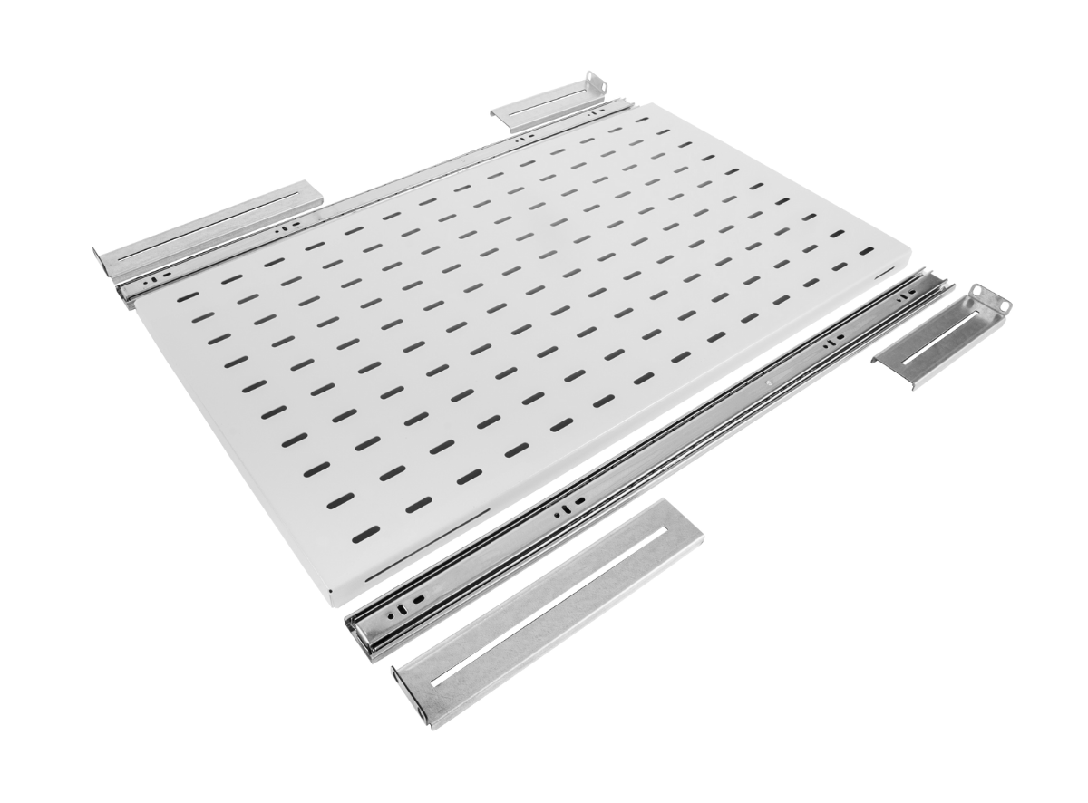ЦМО ТСВ-100 Полка перфорированная выдвижная с телескопическими направляющими, глубина 1000 мм  , ТСВ-100