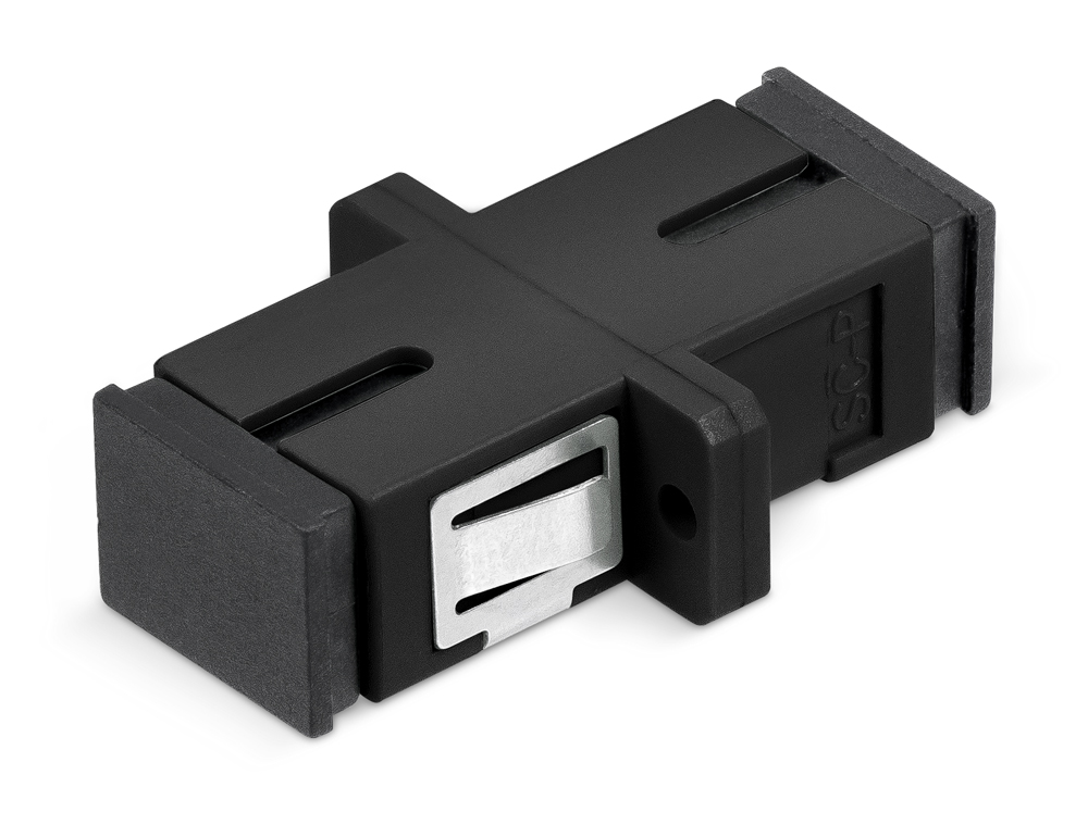 Cabeus SC-SC-MM-BK Проходной соединитель SC-SC, MM(для многомодового кабеля), simplex черный