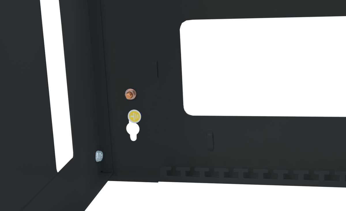 Cabeus NC-9U-BK Кронштейн настенный 19" 9U, цвет черный