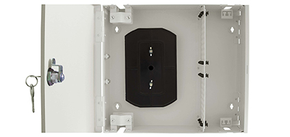 Cabeus FO-WL-48-48FC/ST/SC-6FP-K-T Кросс оптический настенный, до 48 портов, серый
