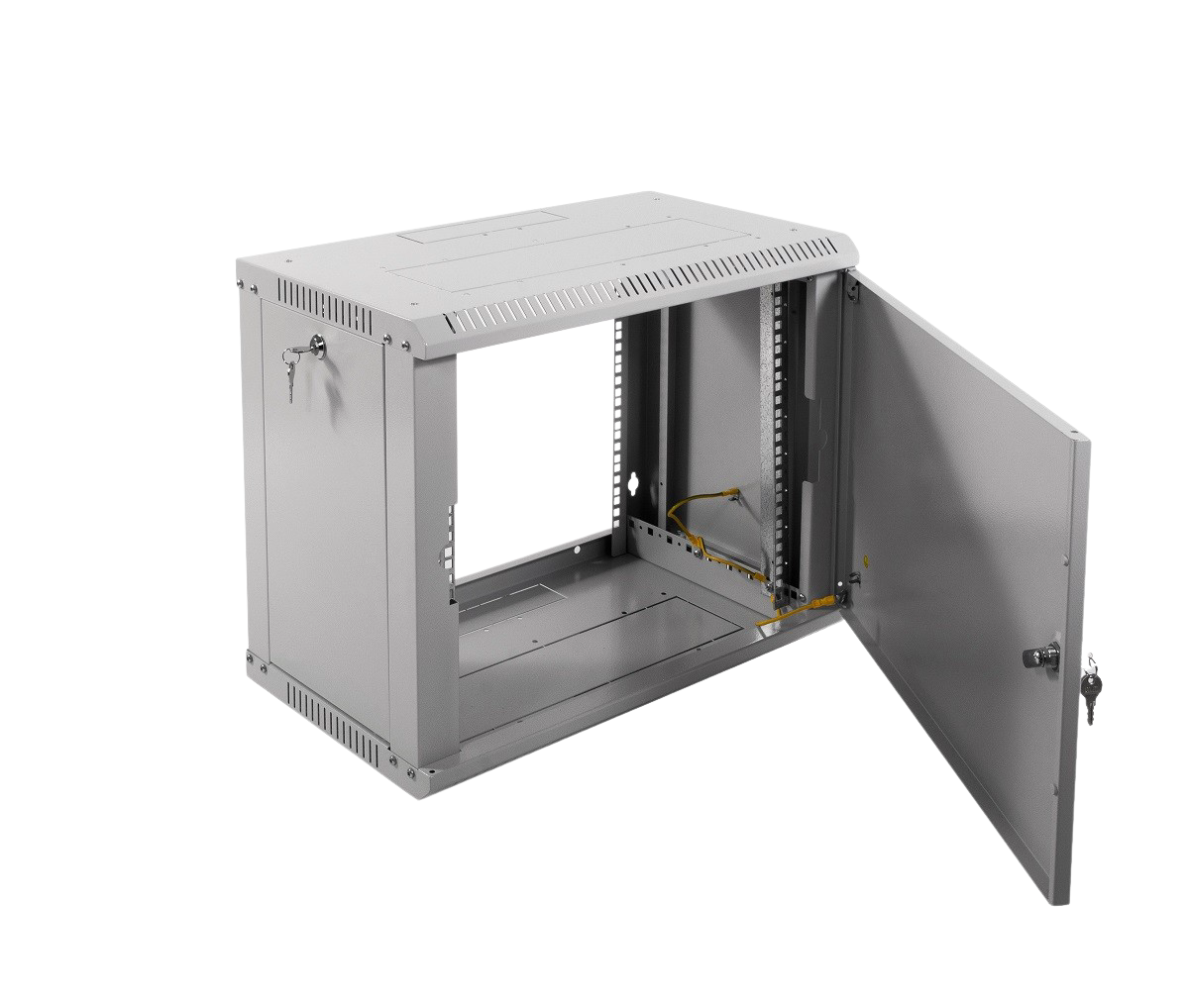ЦМО ШРН-Э-9.350.1 Шкаф телекоммуникационный настенный разборный 9U (600х350) дверь металл, ШРН-Э-9.350.1