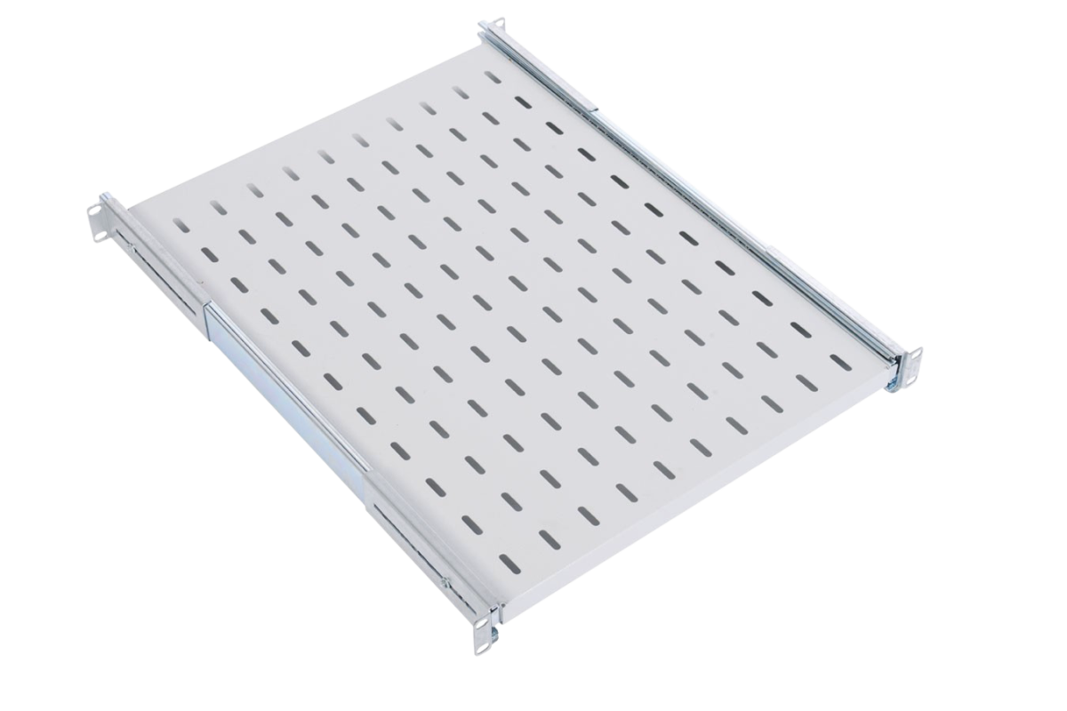 ЦМО ТСВ-45 Полка перфорированная выдвижная с телескопическими направляющими, глубина 450 мм, ТСВ-45