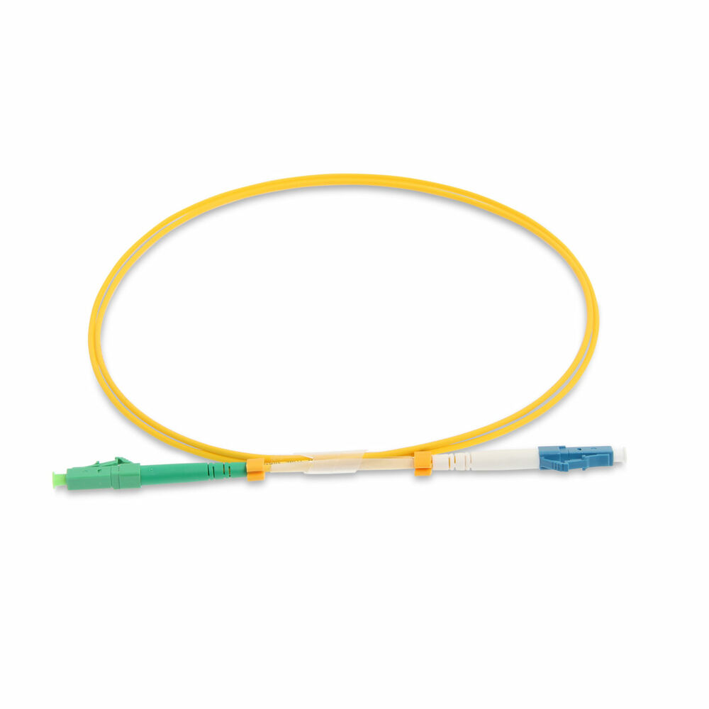 Cabeus FOP(s)-9-LC/APC-LC/UPC-0,5m Шнур оптический simplex LC/APC-LC/UPC 9/125 sm 0,5м LSZH