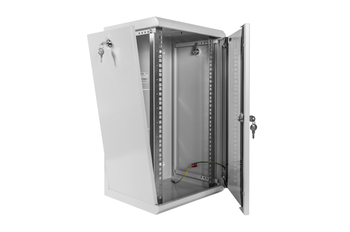 ЦМО ШРН-12.255-10 Шкаф телекоммуникационный настенный 10" 12U, (350х255), ШРН-12.255-10