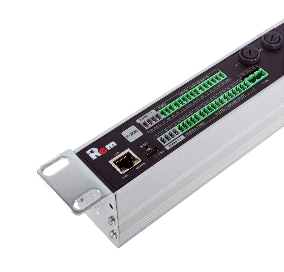 Гор блок розеток Rem-2MC, монит, управл, 1×32А, 3C13, 2C19, 19'', колодка, R-2MC3-32-3C13-2C19-440-K