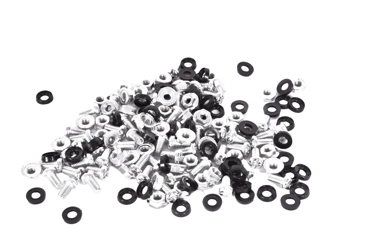 ЦМО КМ-1-50 Комплект монтажный № 1 (винт, шайба, гайка), упаковка 50 шт.