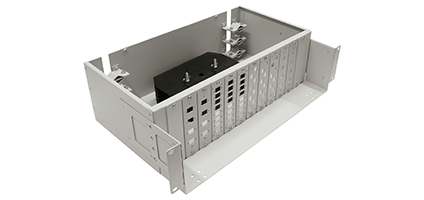 Cabeus FO-19-12FP-96FC/ST/SC-S-T Кросс оптический стоечный, 19, до 96 портов, серый