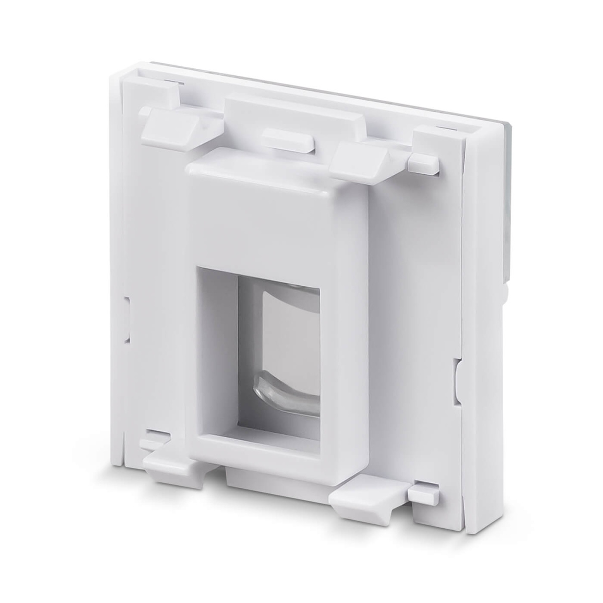 Cabeus FP-L-45-1M Вставка 45x45 (Mosaic) для 1 модуля формата Keystone Jack (арт.078604)