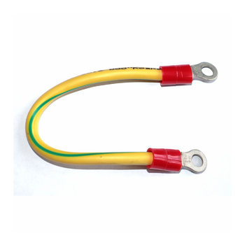 Cabeus GrW-10-250 Провод заземления медный гибкий 10 мм2, 0,25 м, с наконечниками