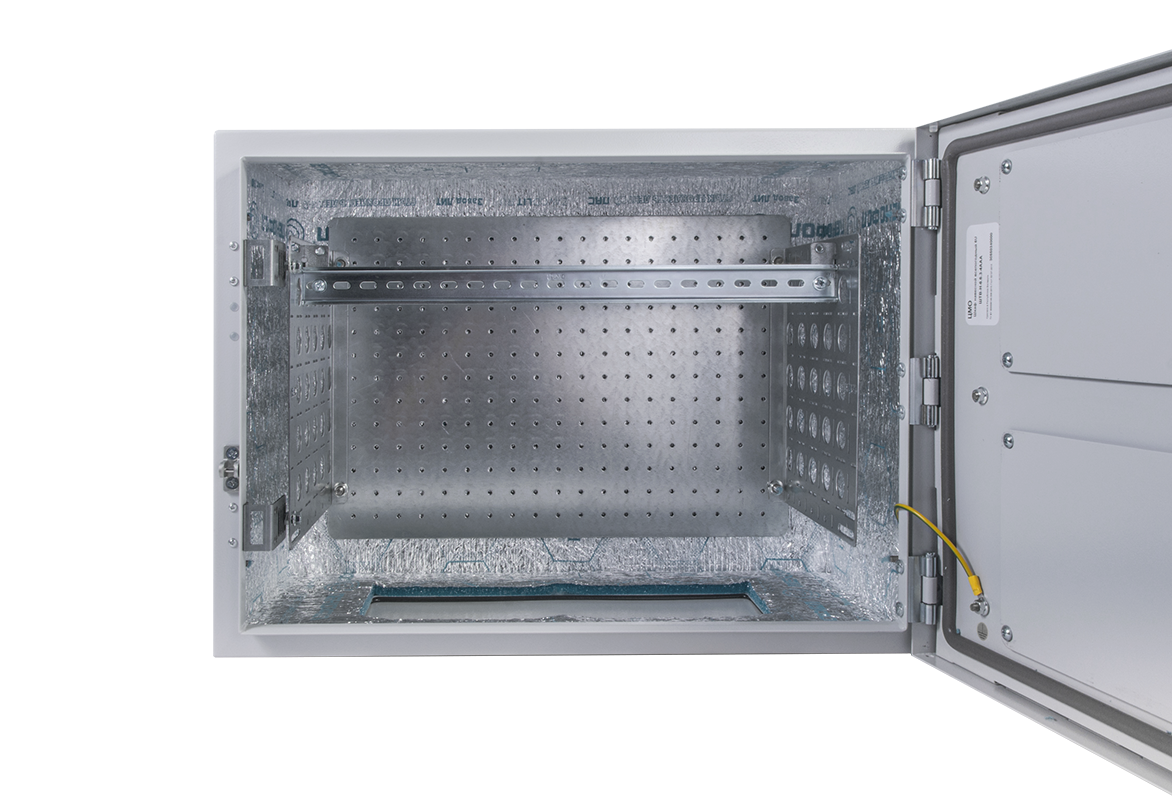 ЦМО ШТВ-Н-6.6.3-4ААА Шкаф уличный всепогодный настенный 6U (600х300), передняя дверь вентилируемая, ШТВ-Н-6.6.3-4ААА